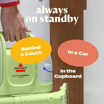 Mini portable carpet and upholstery cleaner