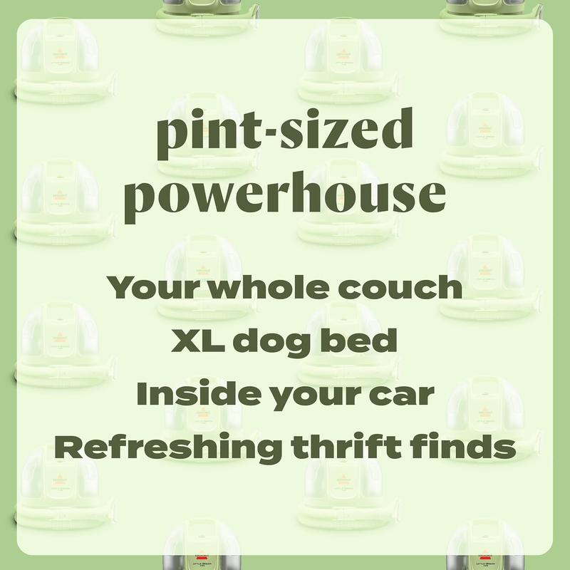 Mini portable carpet and upholstery cleaner