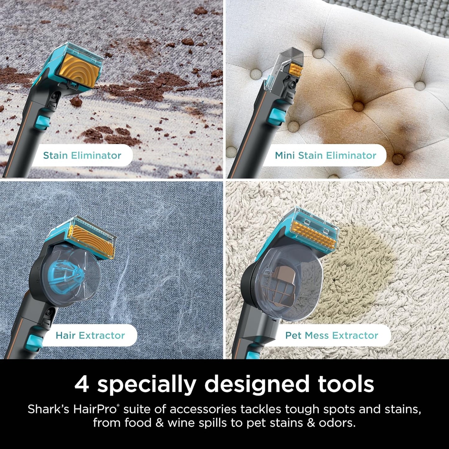 Shark StainStriker HairPro Portable Deep Cleaner for Carpets & Upholstery