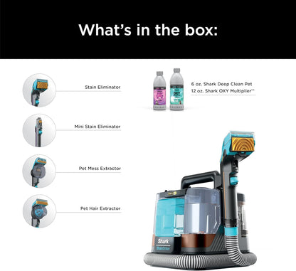 Shark StainStriker HairPro Portable Deep Cleaner for Carpets & Upholstery